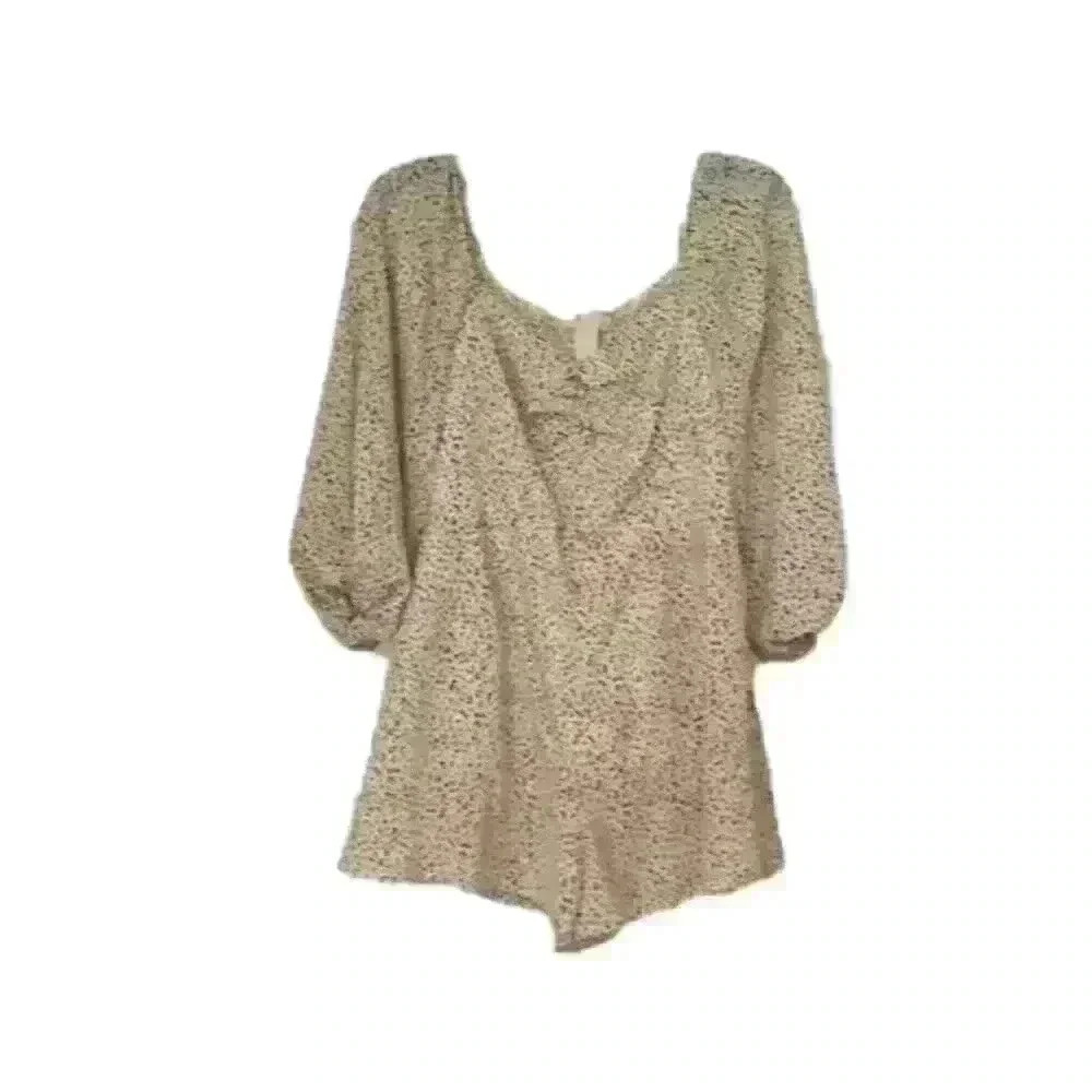 Main Strip Cheetah Romper